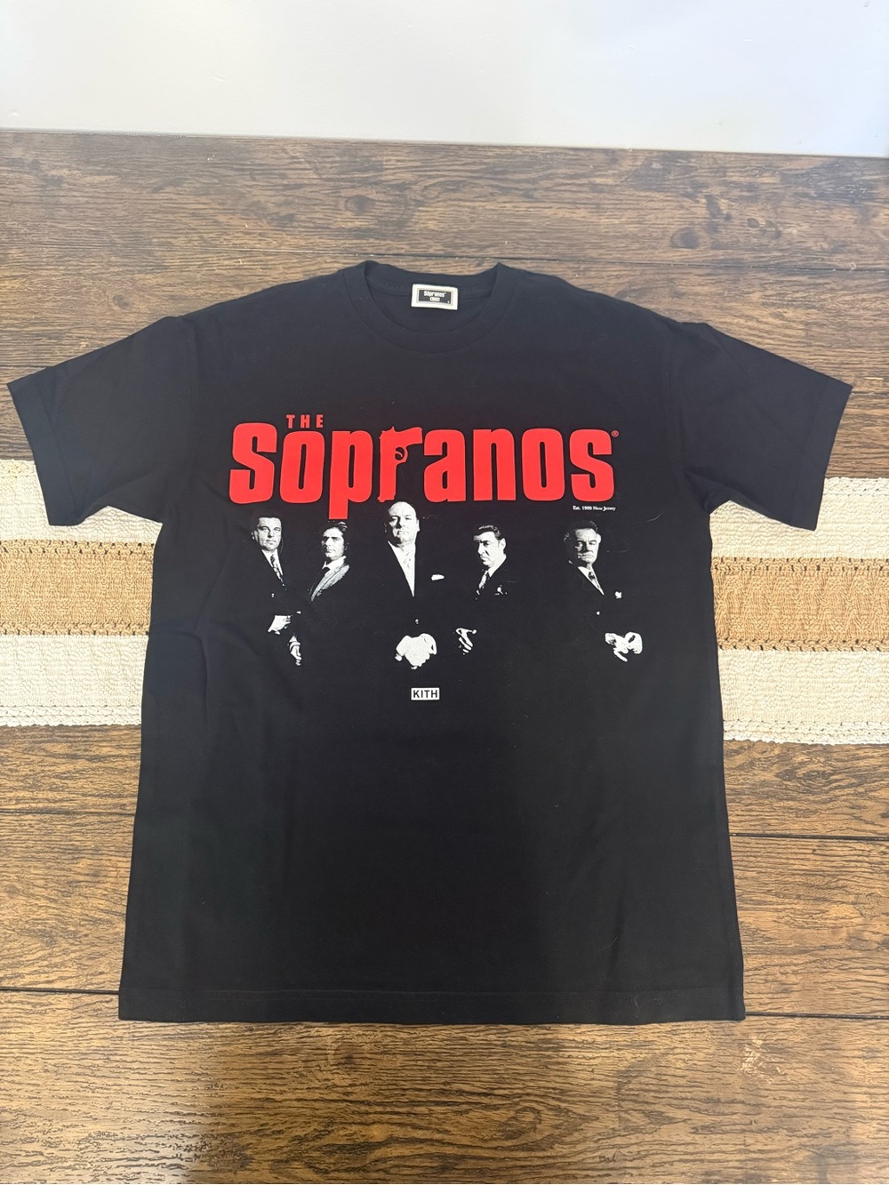 Kith The Sopranos EST.1990 Poster Tee size S